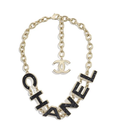 chanel uk costume jewellery|Chanel black and white necklace.